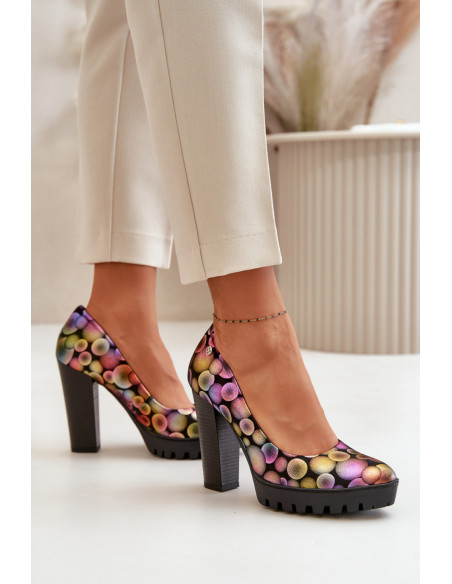 Escarpins talon large model 199812 Step in style