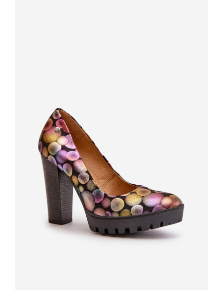 Escarpins talon large model 199812 Step in style