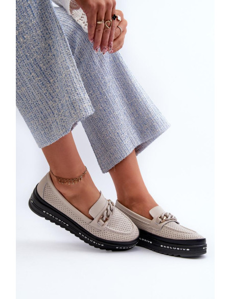 Moccasins model 197157 Step in style