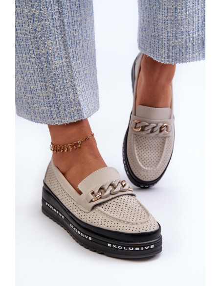 Moccasins model 197157 Step in style