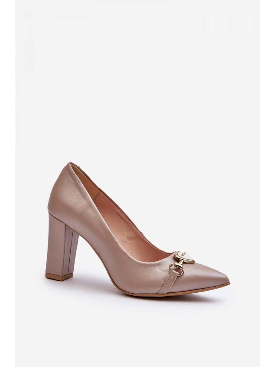 Escarpins talon large model 194664 Step in style