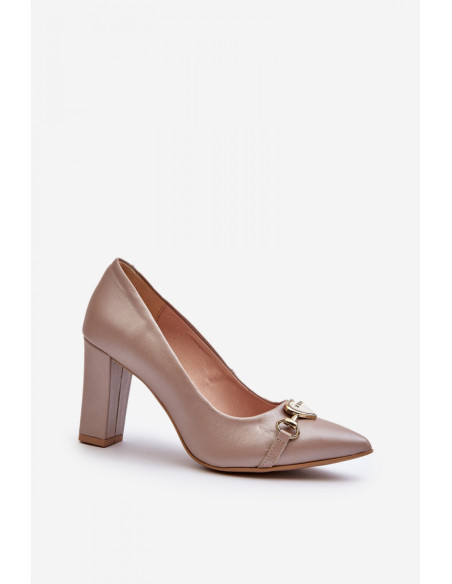 Escarpins talon large model 194664 Step in style