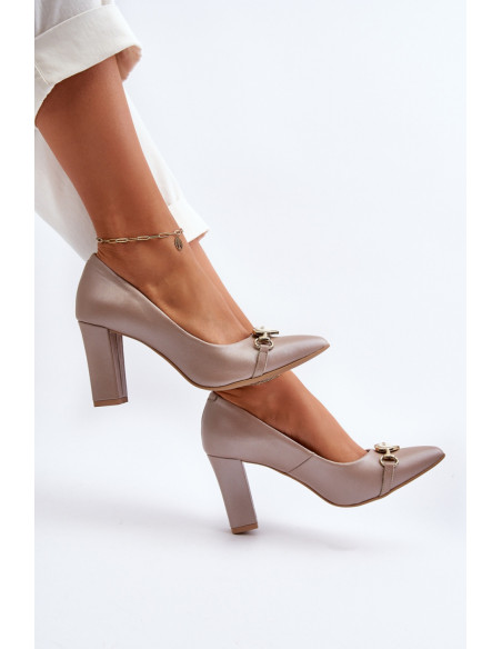 Escarpins talon large model 194664 Step in style