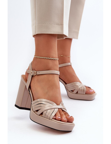 Sandales à talons model 195544 Step in style