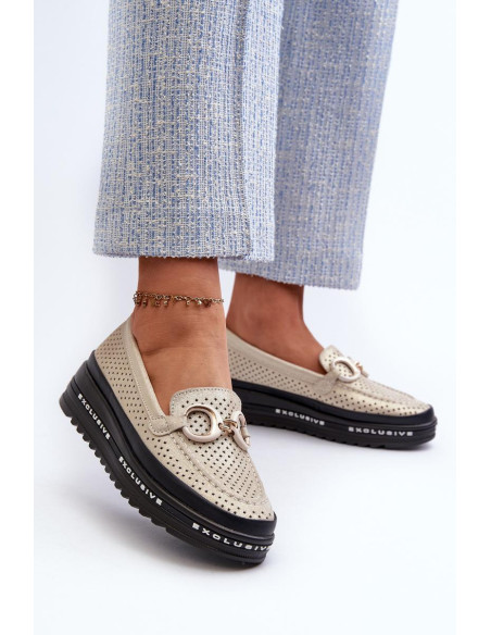 Moccasins model 197158 Step in style