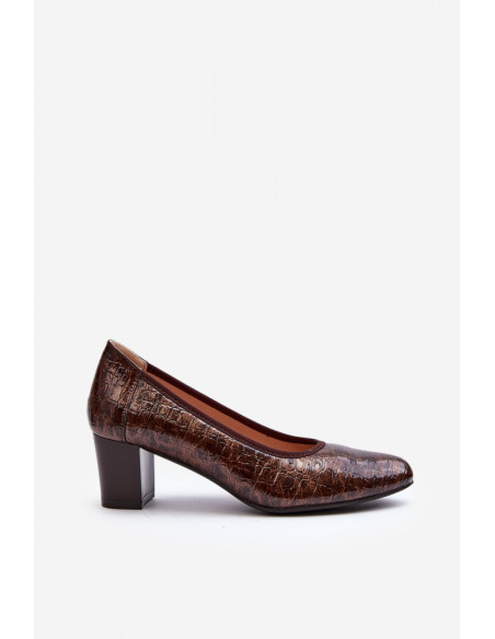Escarpins talon large model 192918 Step in style