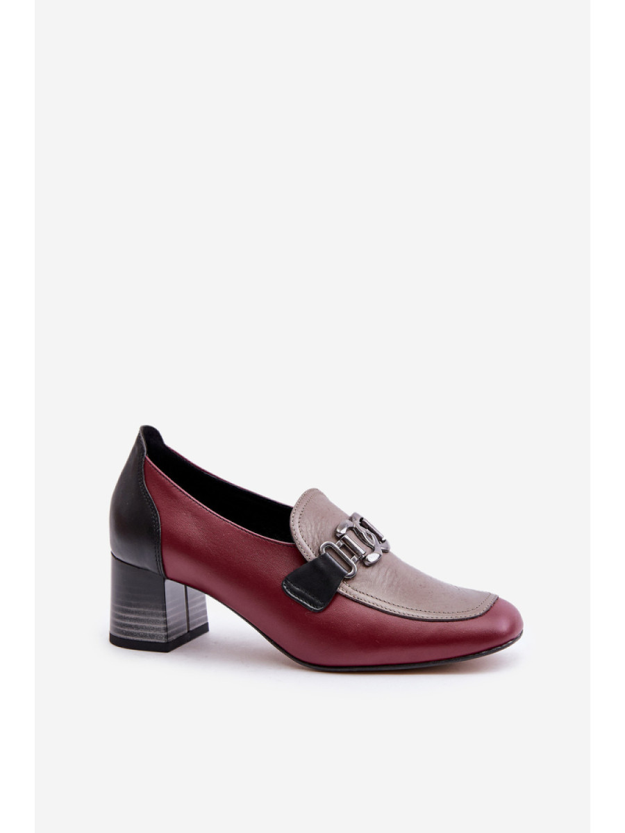 Escarpins talon large model 201038 Step in style