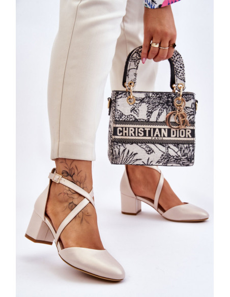 Escarpins talon large model 176236 Step in style
