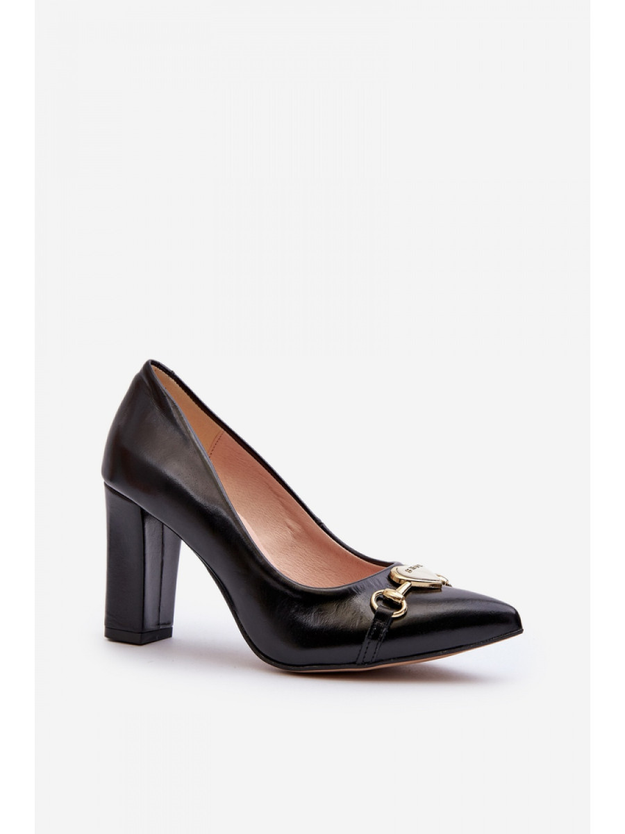 Escarpins talon large model 194665 Step in style