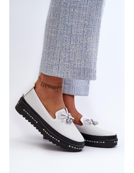 Moccasins model 197159 Step in style