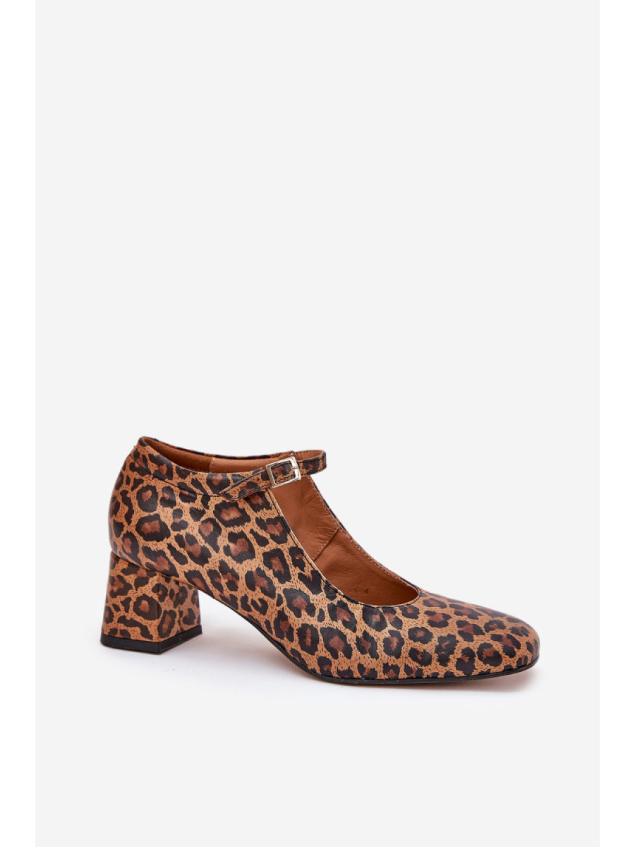 Escarpins talon large model 209051 Step in style