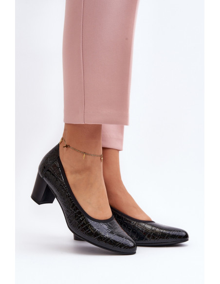 Escarpins talon large model 192919 Step in style