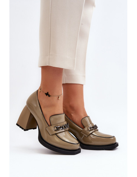 Escarpins talon large model 193347 Step in style