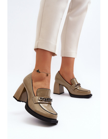 Escarpins talon large model 193347 Step in style