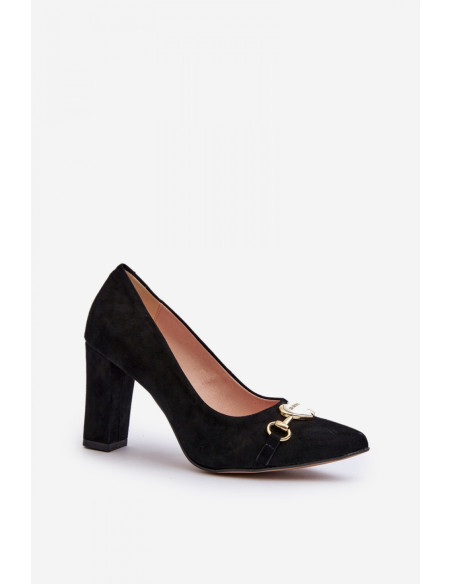 Escarpins talon large model 194666 Step in style