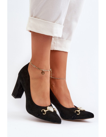 Escarpins talon large model 194666 Step in style