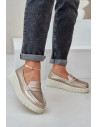 Moccasins model 208421 Step in style