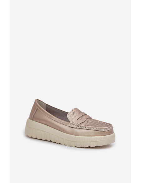 Moccasins model 208421 Step in style