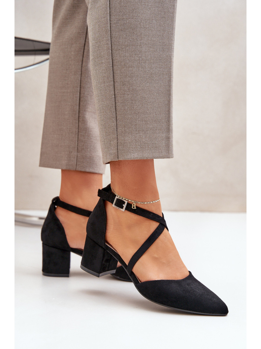 Escarpins talon large model 206812 Step in style