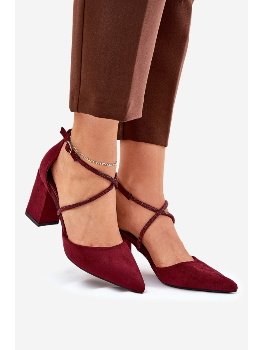 Escarpins talon large model 211083 Step in style