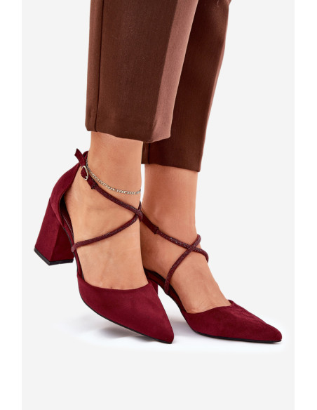 Escarpins talon large model 211083 Step in style