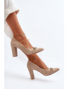 Escarpins talon large model 194667 Step in style