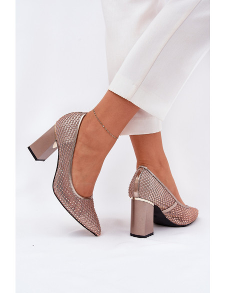 Escarpins talon large model 209778 Step in style