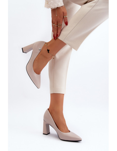 Escarpins talon large model 193373 Step in style