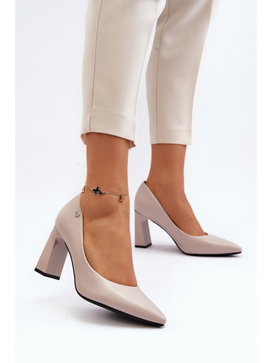 Escarpins talon large model 193373 Step in style