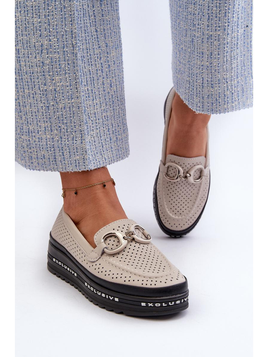 Moccasins model 197162 Step in style