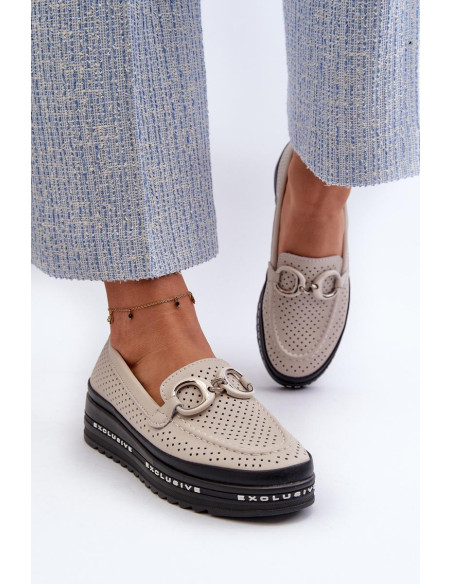 Moccasins model 197162 Step in style