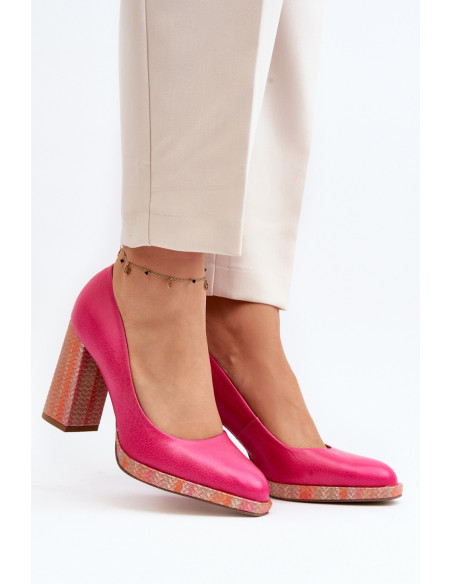 Escarpins talon large model 192296 Step in style