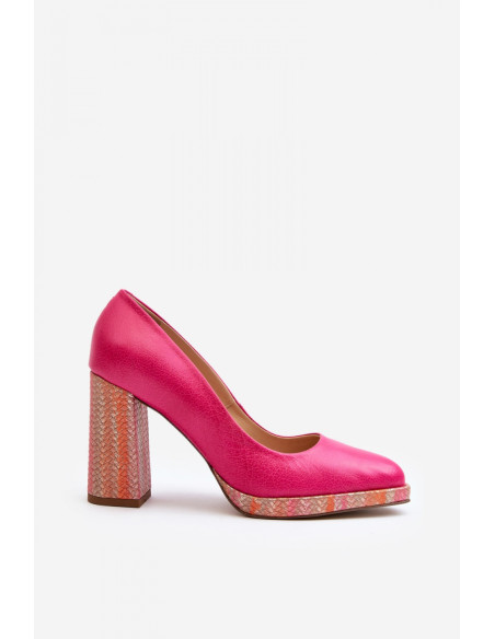 Escarpins talon large model 192296 Step in style