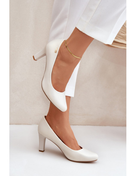 Escarpins talon large model 206814 Step in style