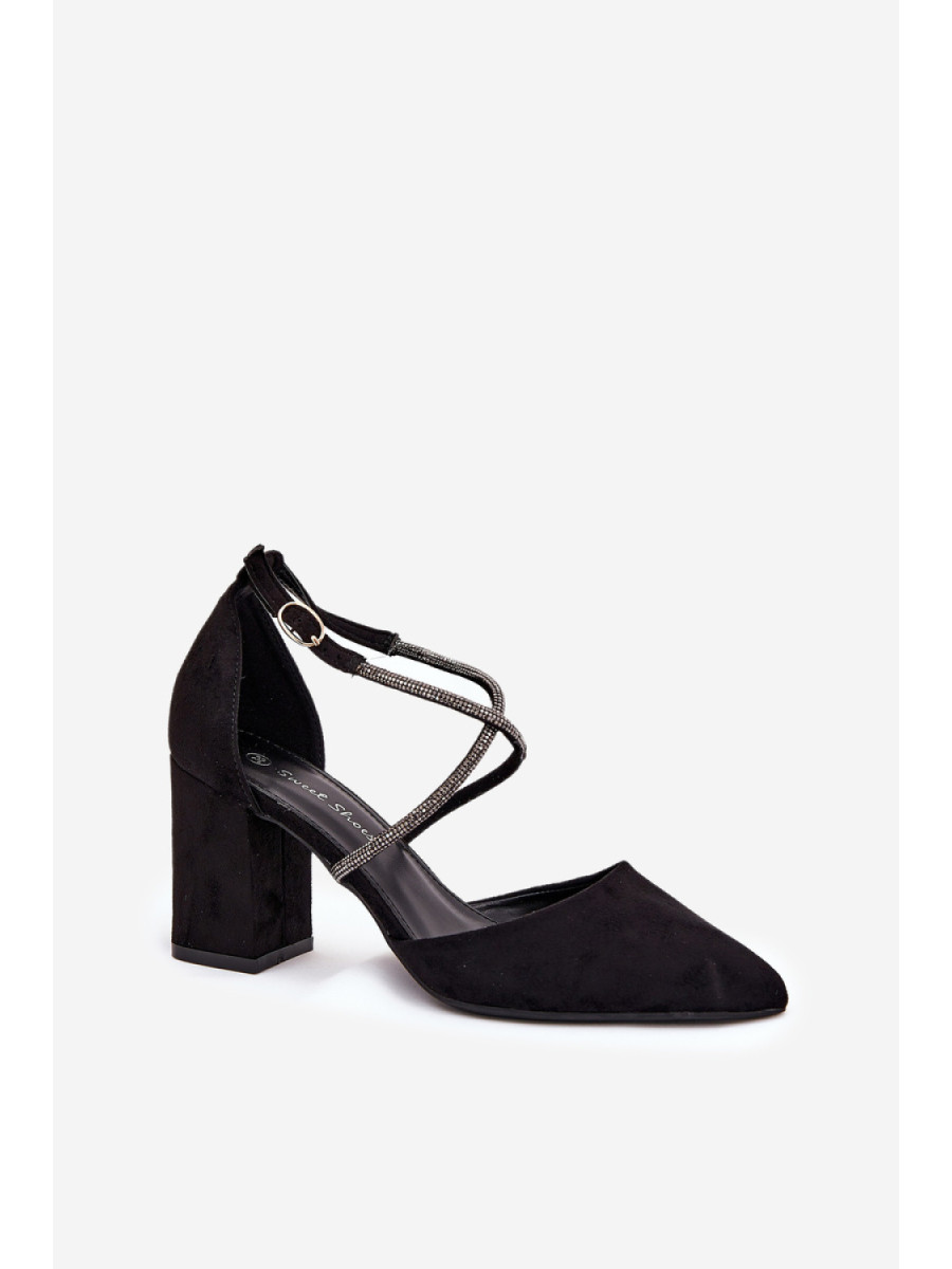 Escarpins talon large model 211085 Step in style