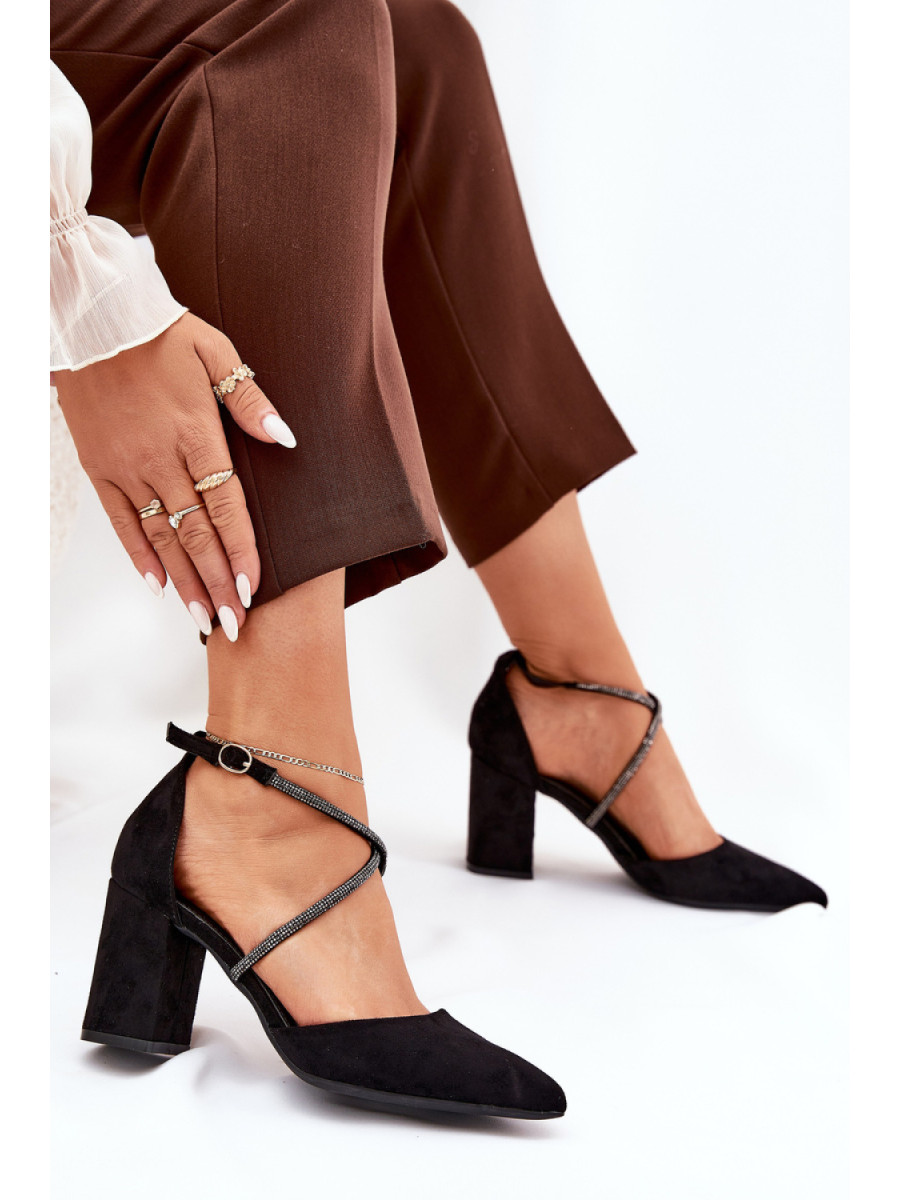 Escarpins talon large model 211085 Step in style