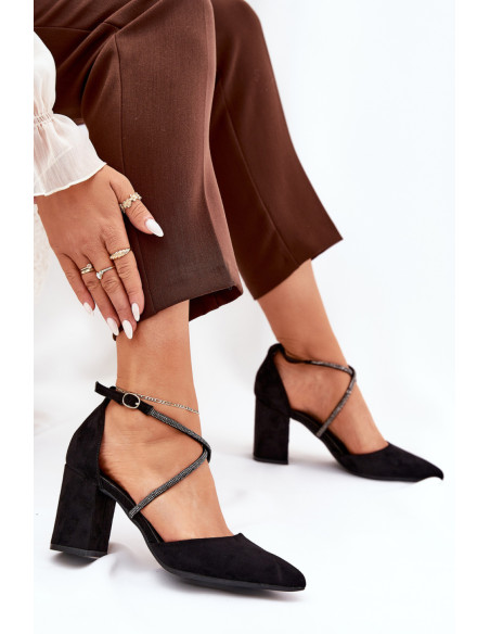 Escarpins talon large model 211085 Step in style