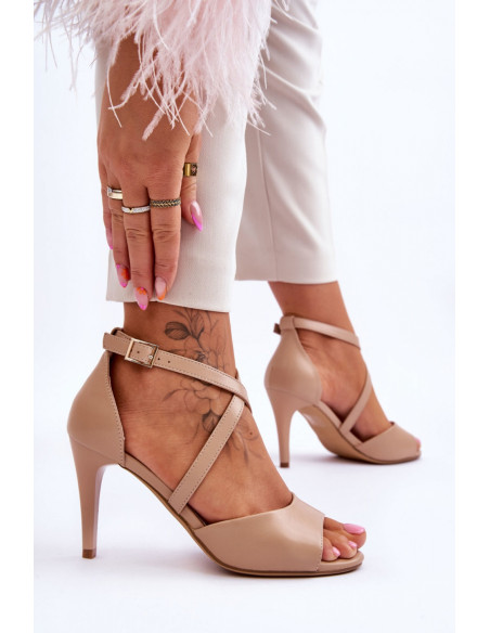 Sandales à talons model 177724 Step in style