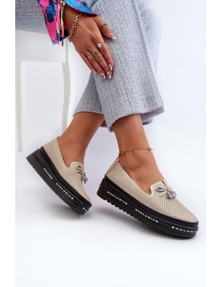 Moccasins model 197163 Step in style
