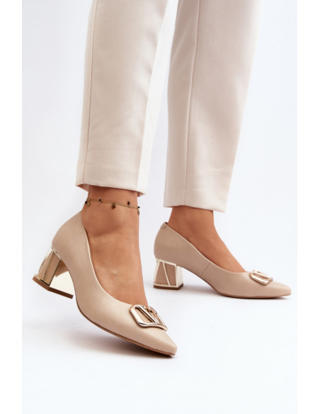 Escarpins talon large model 192299 Step in style