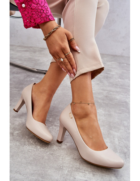 Escarpins talon large model 206815 Step in style