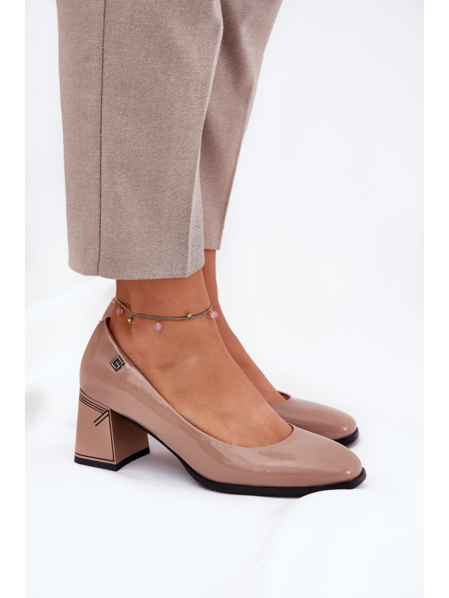 Escarpins talon large model 211070 Step in style