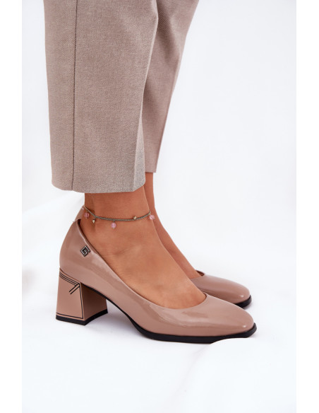 Escarpins talon large model 211070 Step in style