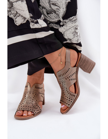 Sandales à talons model 211364 Step in style