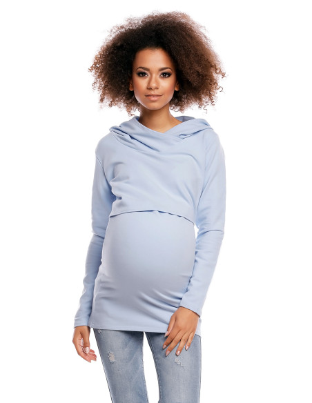 Sweatshirt grossesse model 84457 PeeKaBoo