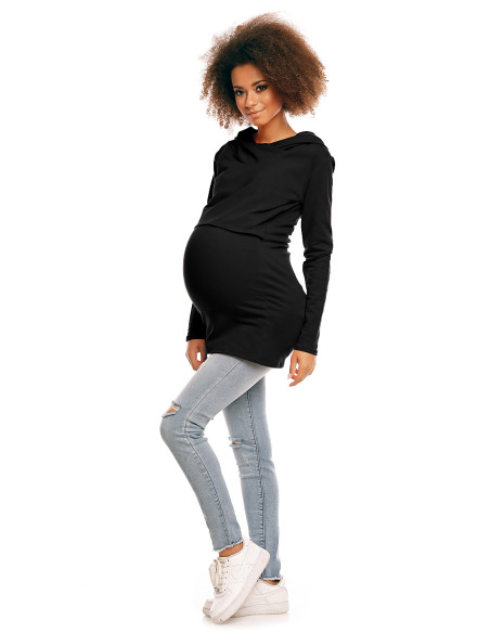 Sweatshirt grossesse model 84463 PeeKaBoo