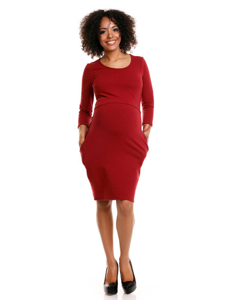 Robe de grossesse model 84434 PeeKaBoo