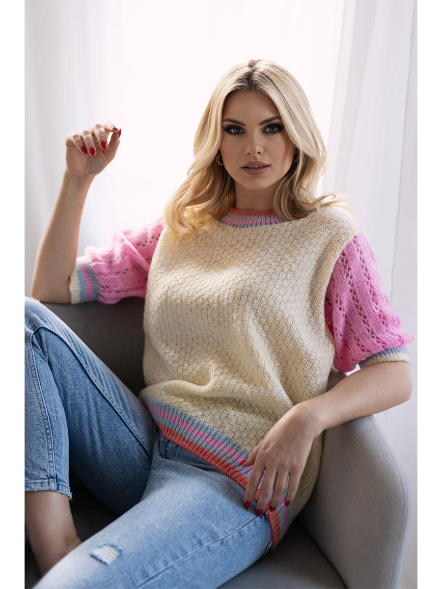 Pull à manches courtes model 178640 PeeKaBoo