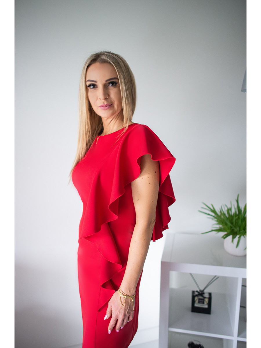 Robe de cocktail model 125612 Jersa