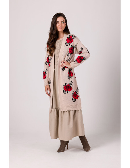 Cardigan model 185837 BE Knit
